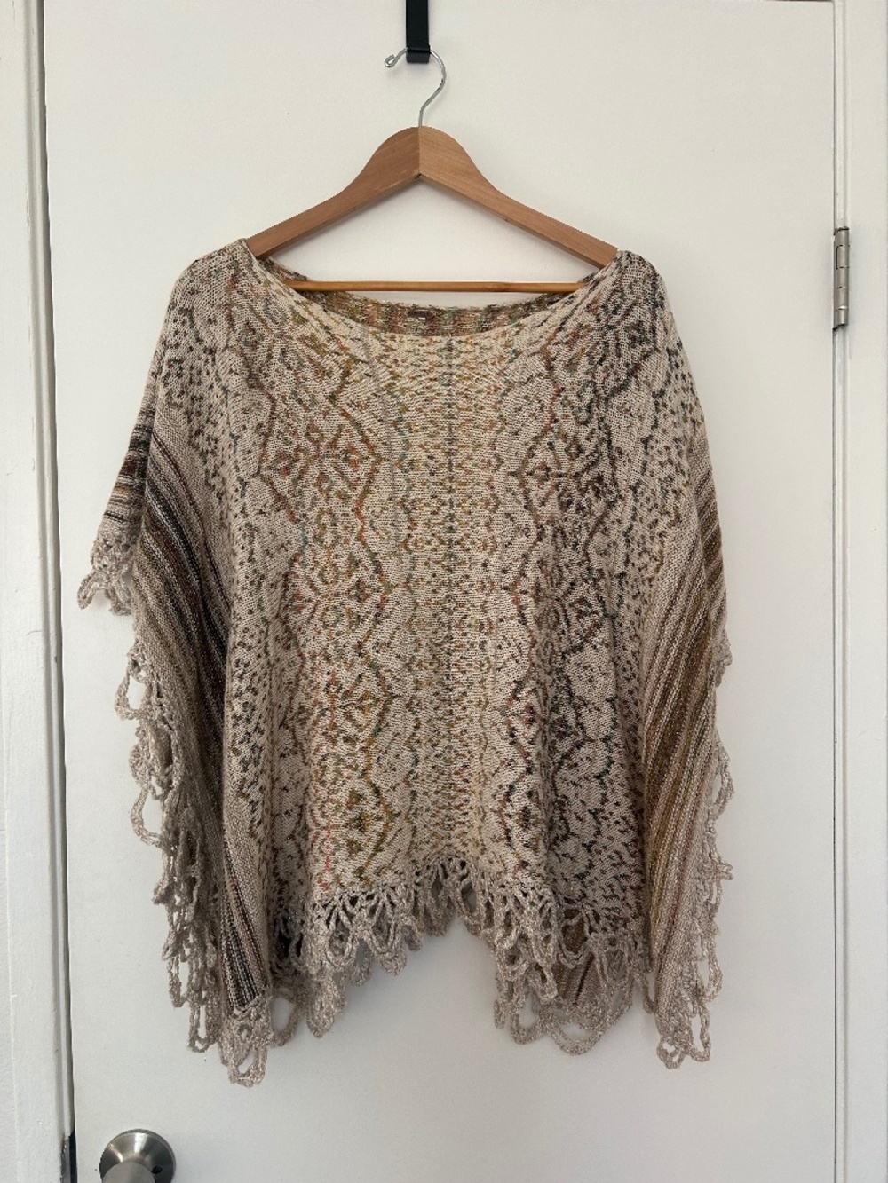 Free people poncho cape